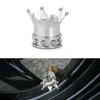 4 Stücke Universal Chrom Crown Auto Lkw Reifen Luft Ventilschaft Abdeckkappen Felgen Auto Tuning Außen Teile Zubehör Produkte