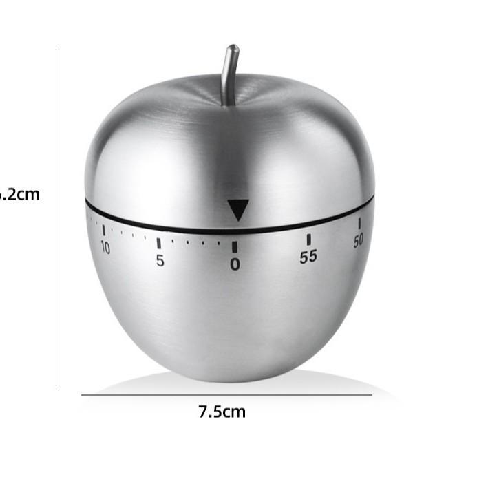 Chinese Style Stainless Steel Mechanical Kitchen Timer for Elderly