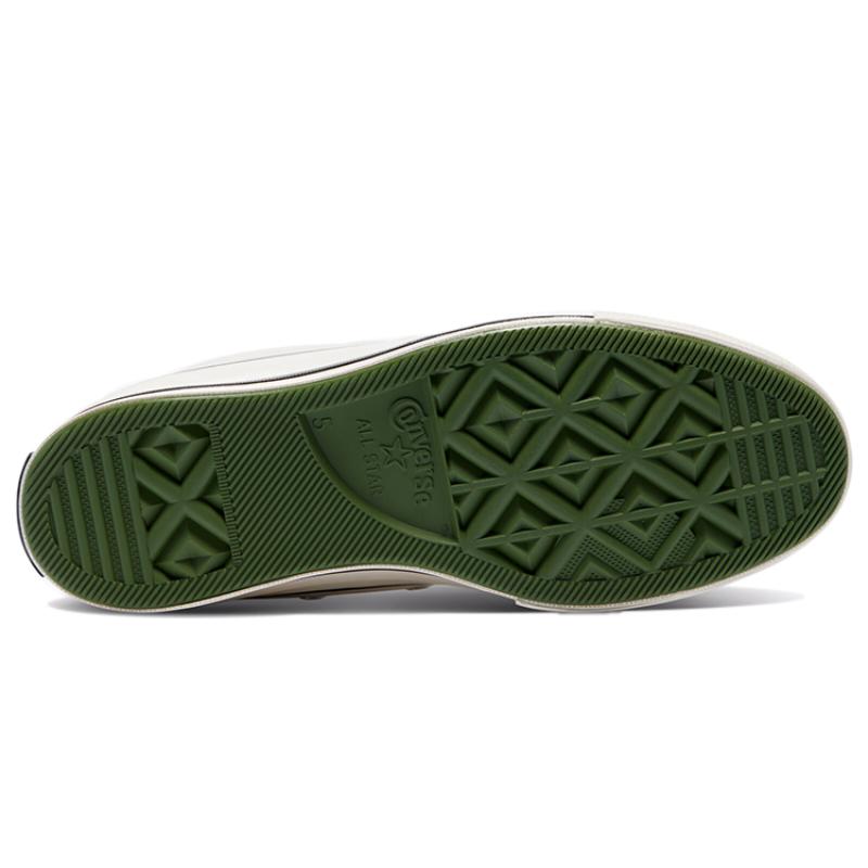 Converse Chuck 70 Chuck Taylor All Star Casual & Comfortable High-Top Canvas Unisex Dark Green & White