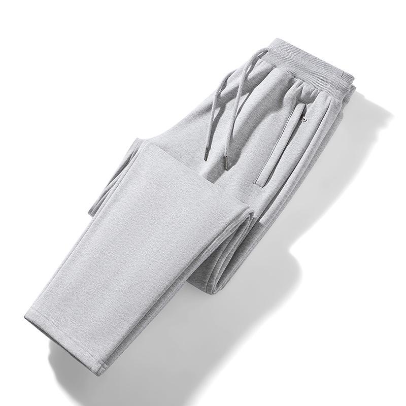 2025 Men's Super Soft Pure Cotton Casual Sweatpants - Youth & Plus Size, Perfect for Spring/Autumn