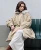 ITOV SEOUL Trench Fur Field Jacket Beige
