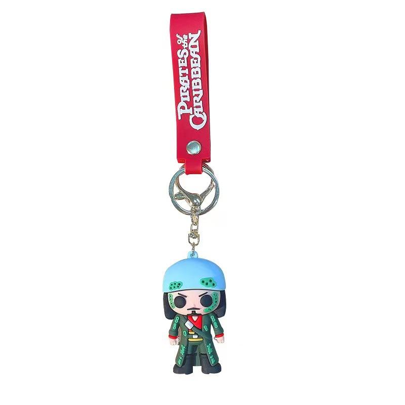 Key Chain Doll Small Gift Captain Jack Doll Key Chain