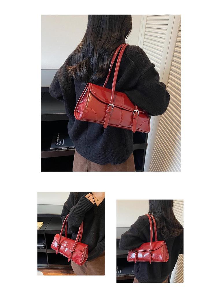 2025 New Autumn/Winter Luxury Leather Women's Underarm & Crossbody Tote Bag