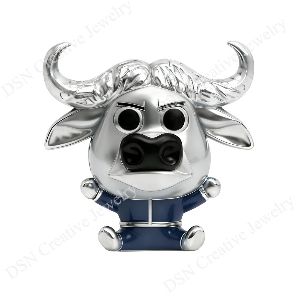 

DSN 925 Silver Charm Disney Zootopia Chief Bogo beads for Bracelet Child s Play cartoon cute Charm Jewelry Gift красный