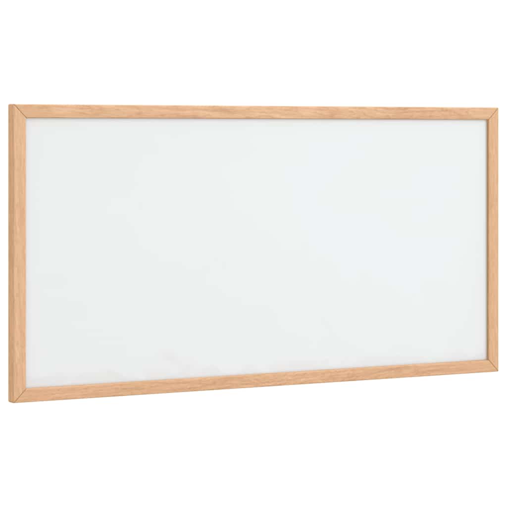 Magnetic Whiteboard with Solid Pine Wood Frame 60 x 30 cm