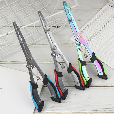 Multi-functional Fish Pliers Ergonomics Anti-slip Cut Fishing Line Fishing Tied Hooks Pliers Outdoor Tools Line Cutter