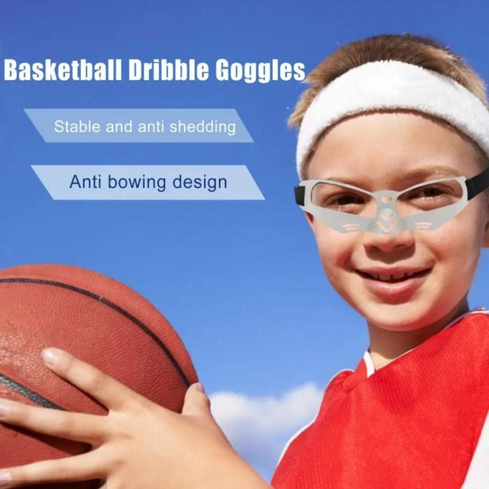 Verstellbare Trainingsbrille Anti-Verbiegen Kopf Basketball Dribbelbrille Jugendwettkämpfe