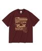 OUNDERR Bath Time Capy Short Sleeve T-Shirt (Wine)