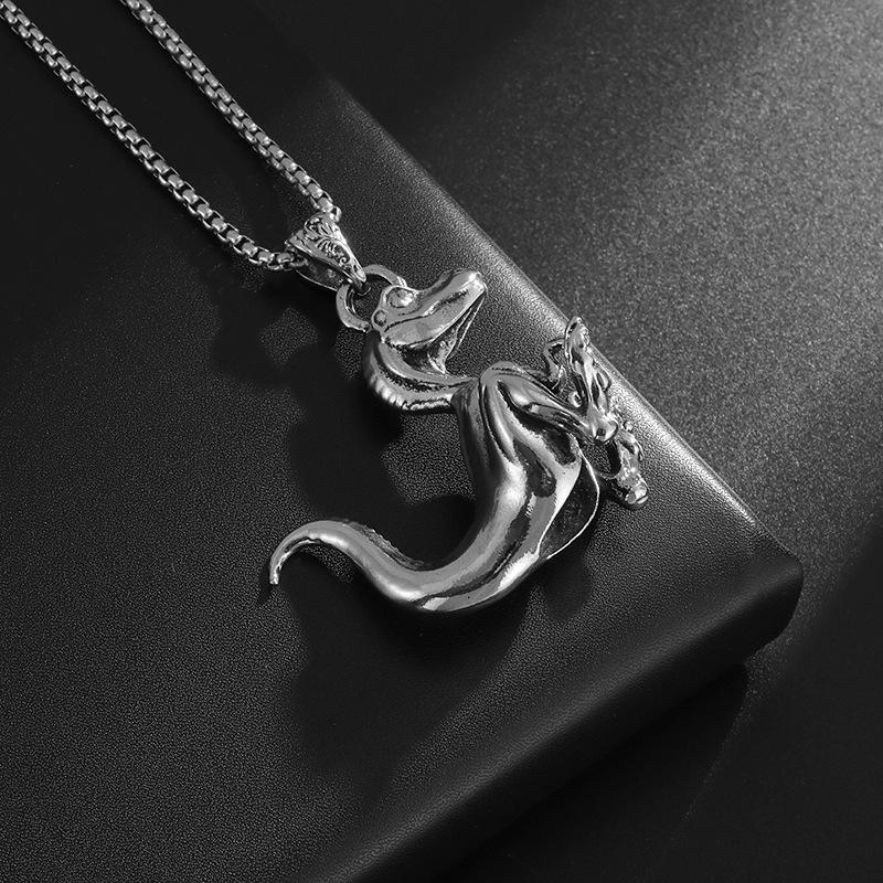 Аксессуары Крокодил Динозавр Стиль Мода Подвеска Ожерелье 60CM(Necklace Long)