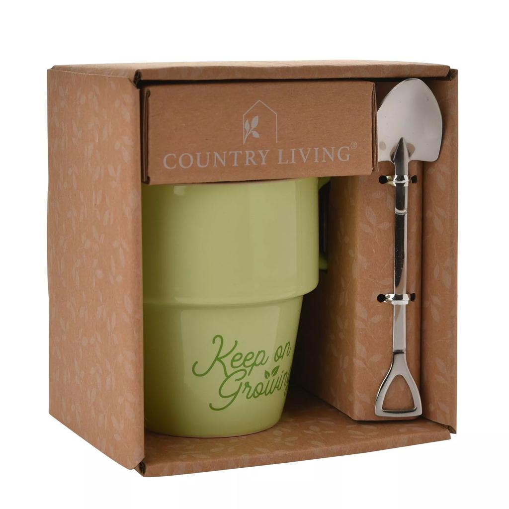 Country Living Keep On Growing Gardening Mug Set