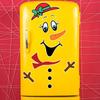 NEW Christmas Snowman Magnetic Fridge Stickers Merry Christmas Decoration
