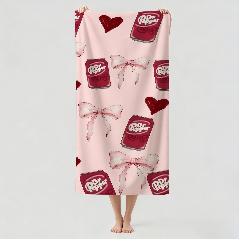 Print Dr Brand P-Pepper-S Towel Drying Bath Towel Applicable To Light Swimming Camping Yoga Beach Out