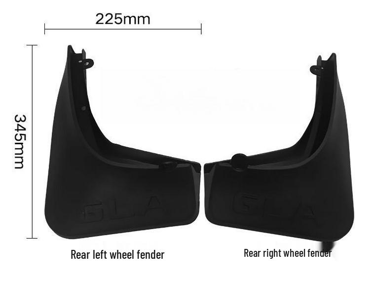 Zástěrky Mercedes-Benz GLA200/220 (2015-2019) - Ideální pro přeshraniční obchod