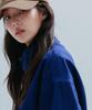 ANNEHEARTS Washed High Neck Jacket_Blue