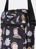 Borsa a tracolla casual da uomo Custom Wear 2.0 Rick and Morty gialla