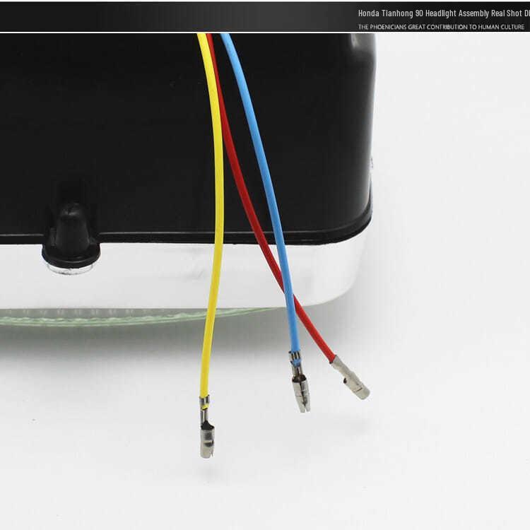 Haojue GN125 Motorcycle Taillight Assembly and Rear Carrier