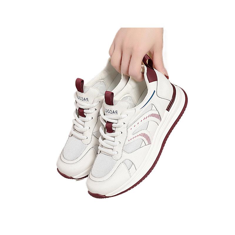 

Men Women Casual Summer Sneakers Breathable Comfortable Small White Shoes Women New Mesh Soft Sole Dad Versatile Mother 36