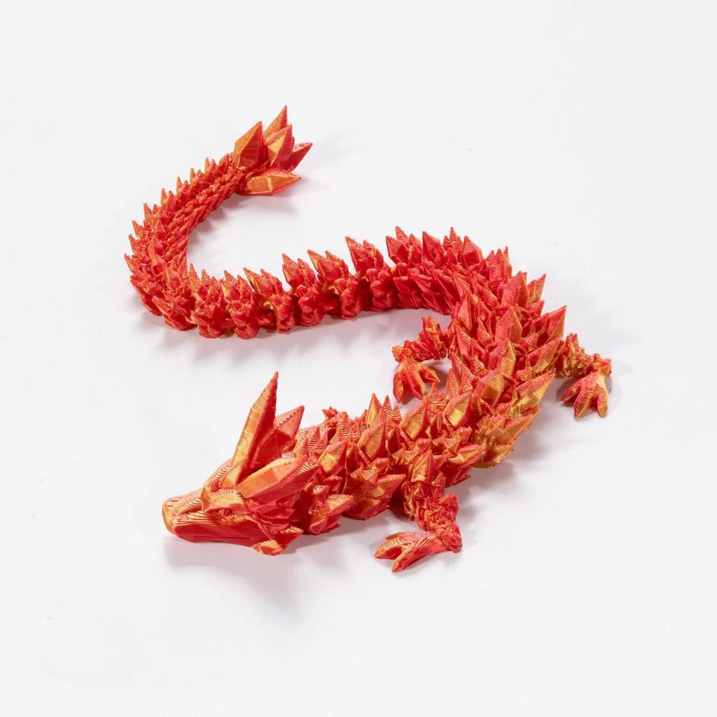 3D Printed Dragon Ornaments for Fish Tanks and Night Decor