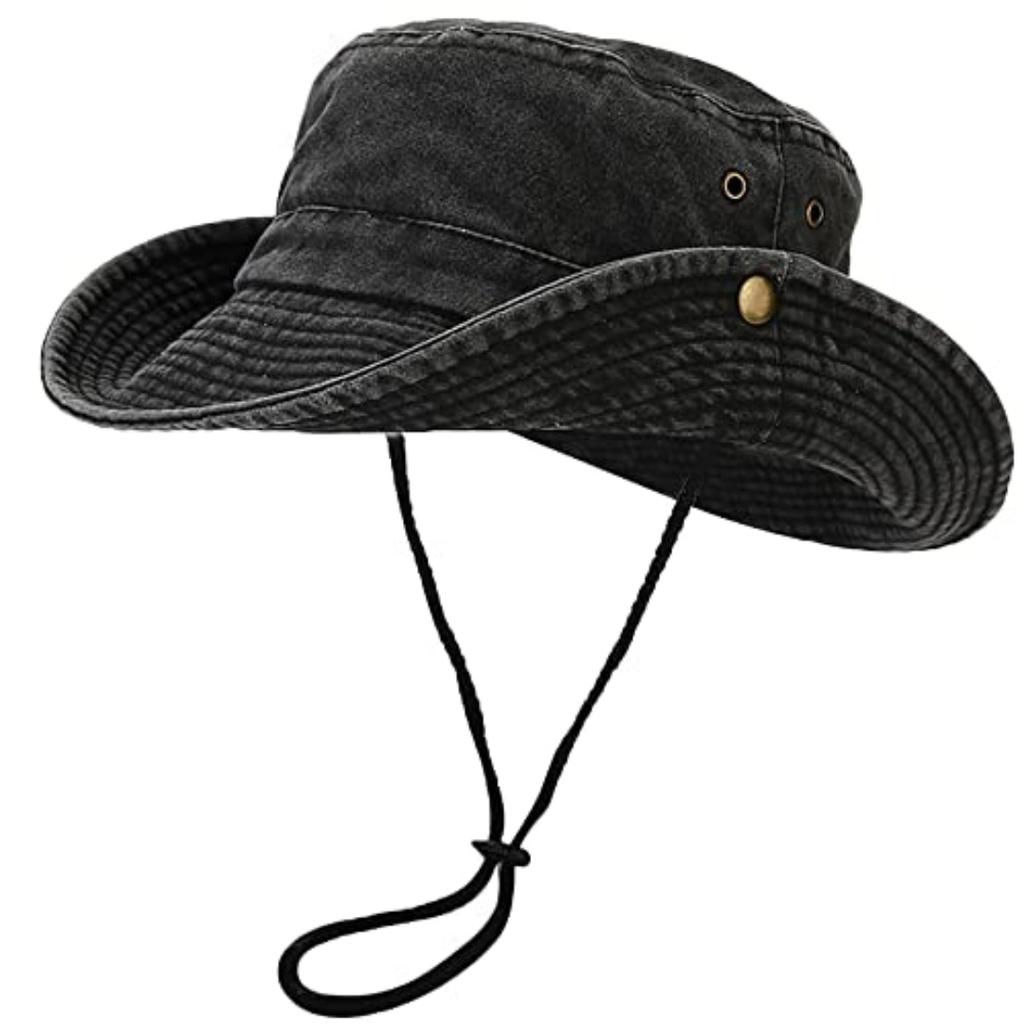 1PC Solid Color Wide-brimmed Fisherman Hat Casual Sports Sun Hat Adjustable Fisherman Hat Outdoor Sports Gift