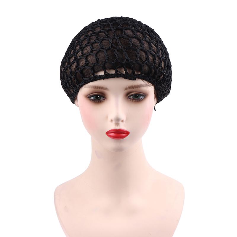 Mesh Crochet Hair Net For Women Invisible Bun Cover Hair Net Ballet Dance Skating Stretchable Hairnet Work Hair Accessories