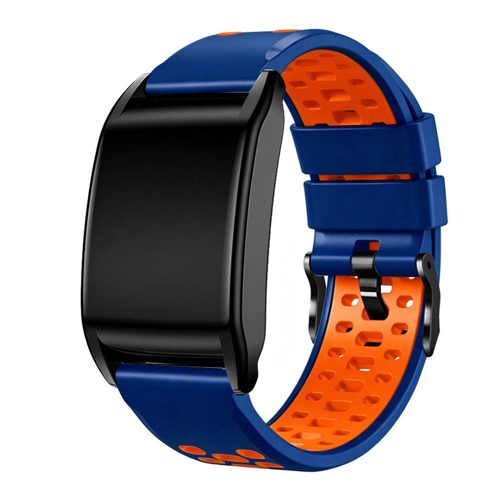 Stilvolles Silikon-Ersatzarmband für WHOOP 5.0 und Whoop 5.0MG Tracker Flexibles atmungsaktives verstellbares Armband Mehrere Farben