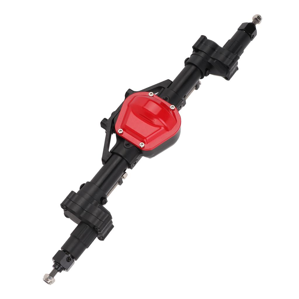 CNC Machined Metal RC Car Rear   Axle Set for   SCX10 1Celsius10 RC Crawler Car Parts