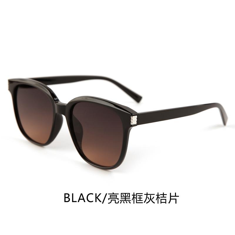Internet celebrity sunglasses women's high sense large frame sunglasses square face small driving light luxury glasses men