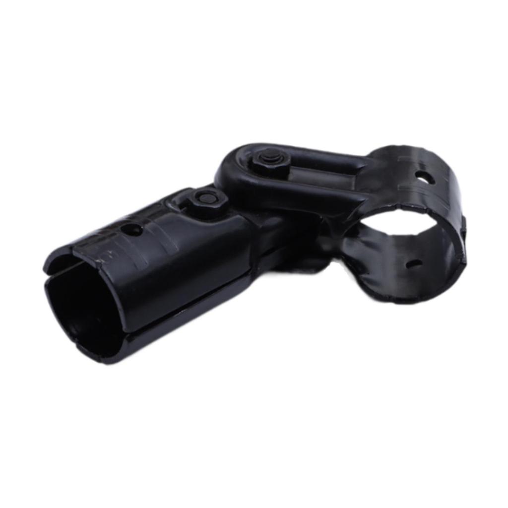 Pipe Connector Clamp Pipe Joint Component Black,Rust Resistant Sturdy Pipe