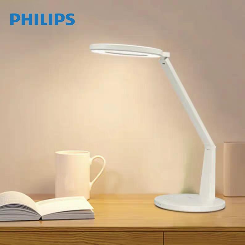 Philips LED Lamp Eye Protective Desk Light 10-100% adjsutable brightness 40 min timer, remind to rest