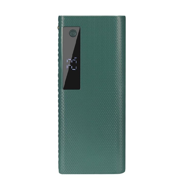 LED Display Power Bank Cases DIY Shells 22.5w Battery Charger Cases LED Light