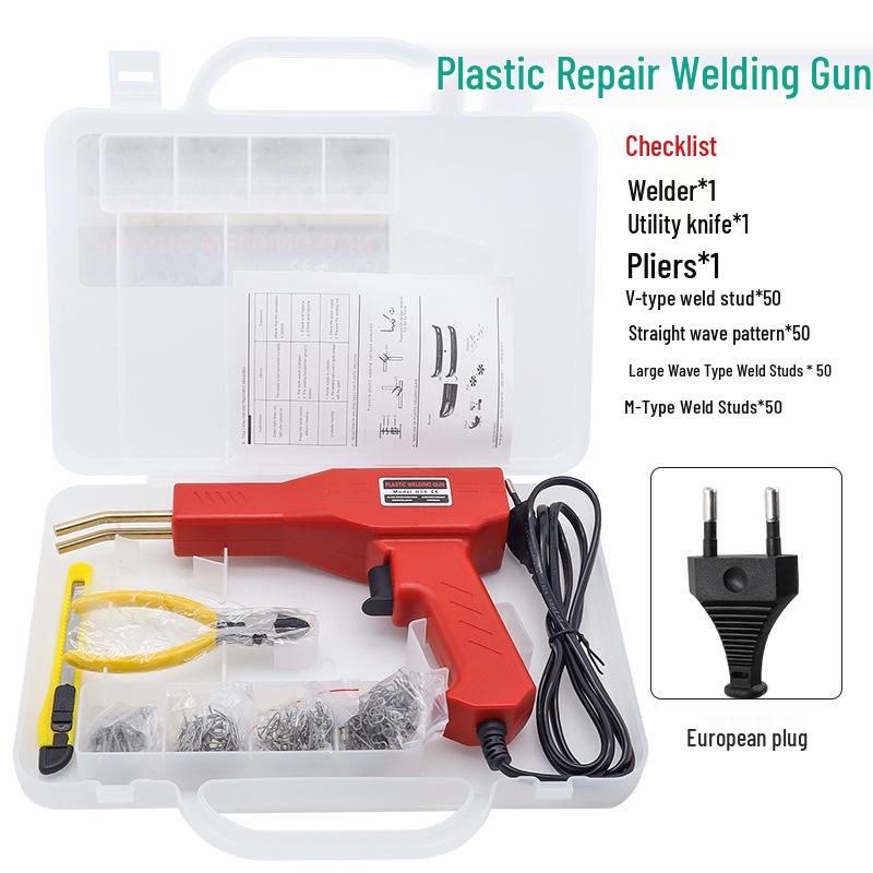 Car Bumper Plastic Welder Gun: Electronic Repair Tool for Toys & Cracks