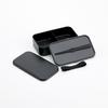 Skater PLB10HB Biomass Bento Box with Large Capacity Lunch Belt Dishwasher and Microwave Made in Ash Black Chopsticks, 1000ml, Included, Safe, Japan,