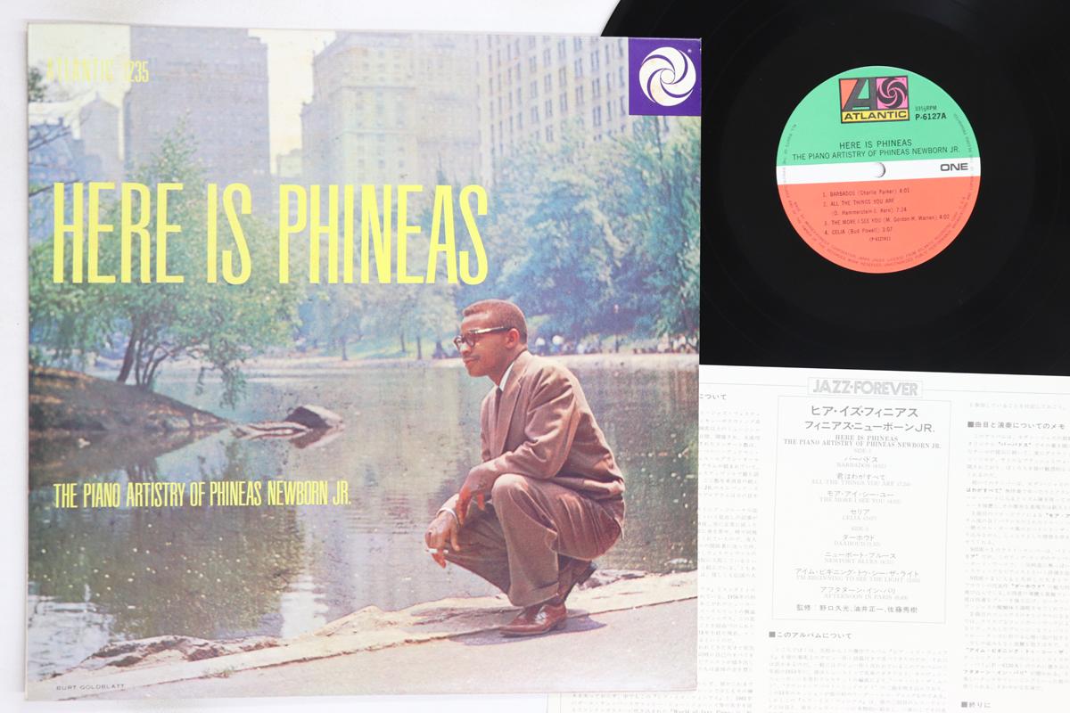 

LP Record PHINEAS NEWBORN JR - Here Is Phineas P6127A ATLANTIC 1976 Japan Jazz Used