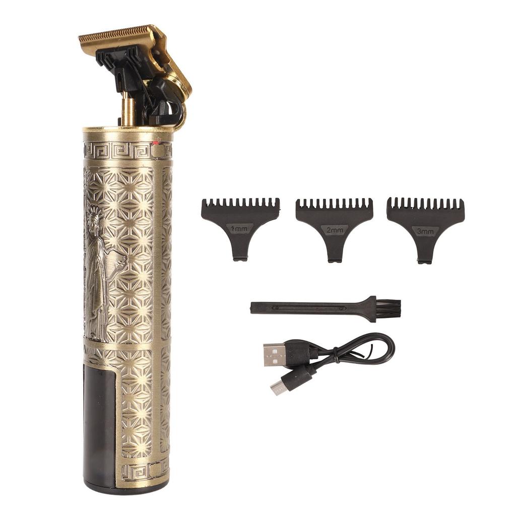 Electric Hair Trimmer Fast Charging Low Noise Operation Smart Digital Display Hair Clippers for