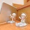 Astronaut Mobile Phone Holder Statue Sculpture Resin Spaceman Stand Figurine Ornaments Desktop