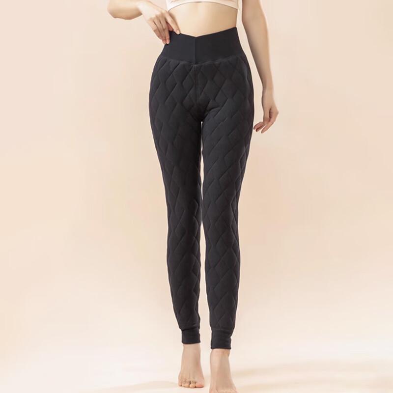 LANGSHA Women's 100% Wool Thermal Leggings