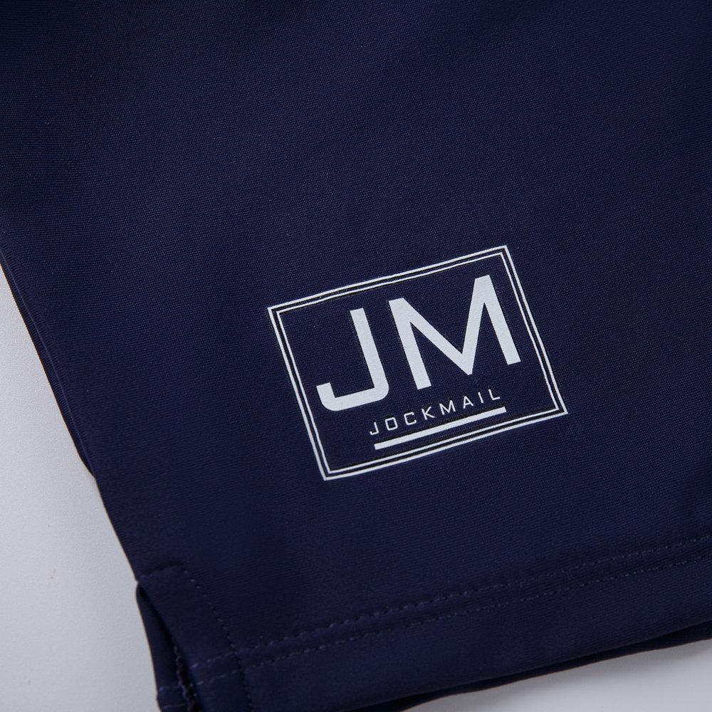 Swimwear JOCKMAIL Solid Color Men's Low-Rise Swim Shorts Flat Angle Drawstring Non-Slip with Convenient Zippered Pouch Trunsk