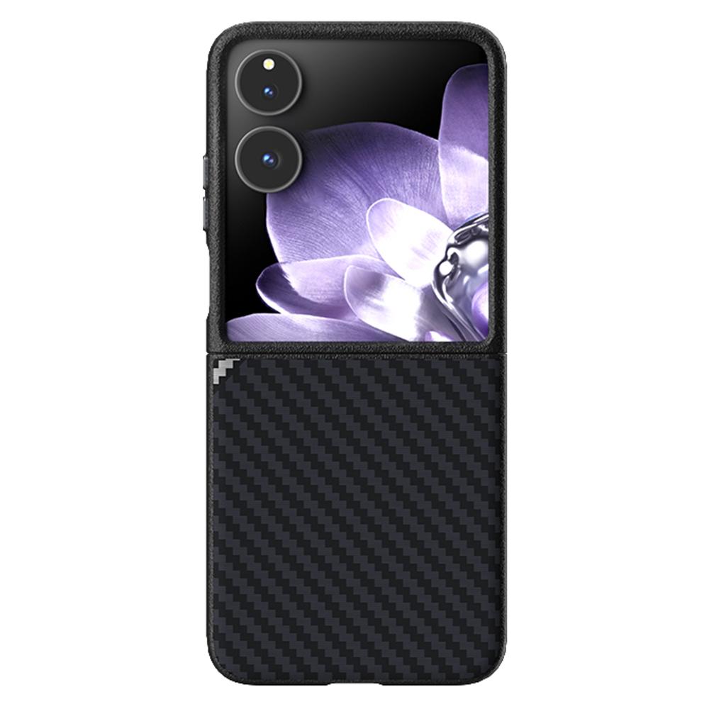 Black Silver Carbon Fiber