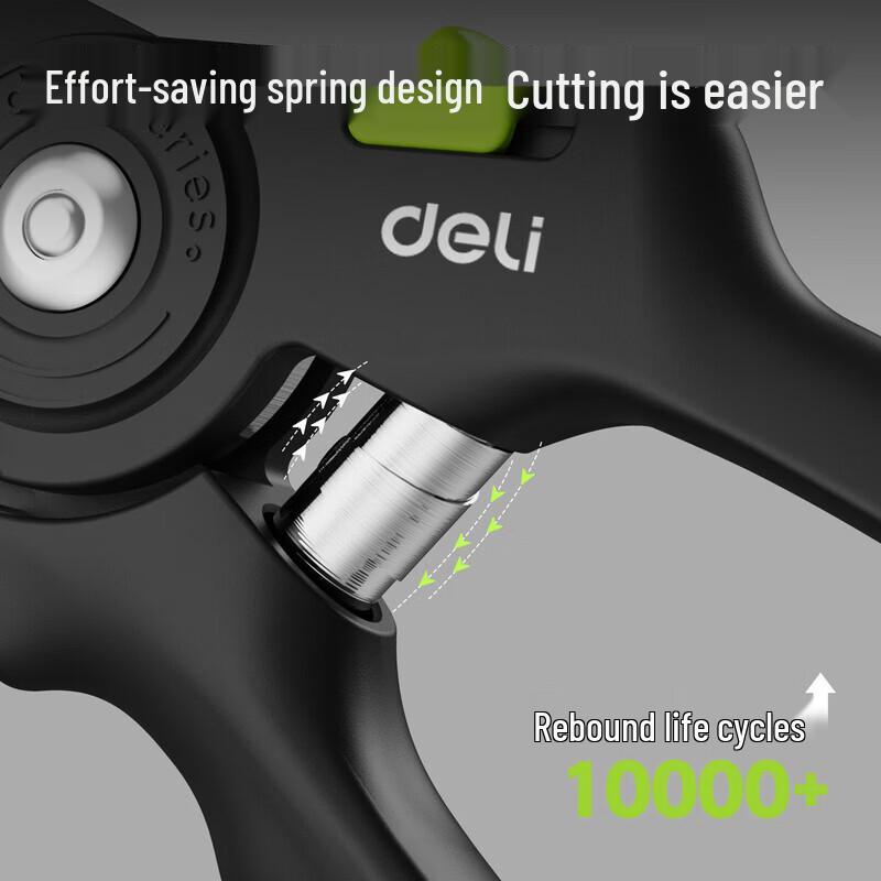 Deli 8-inch Anti-slip Pruning Shears