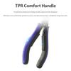 Flat Nose Pliers Thin with Up to 22mm Smooth Jaw For Jewelry Making Pliers Electronics Repair With Ergonomic Handle