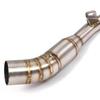 Stainless Steel Front Section Exhaust Bend for Kawasaki Z125Pro Motorcycle