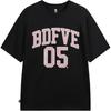 Li Ning Badfive Letter Lässiges Sport-Kurzarm-T-Shirt Herren Oberteile AHSW625-1