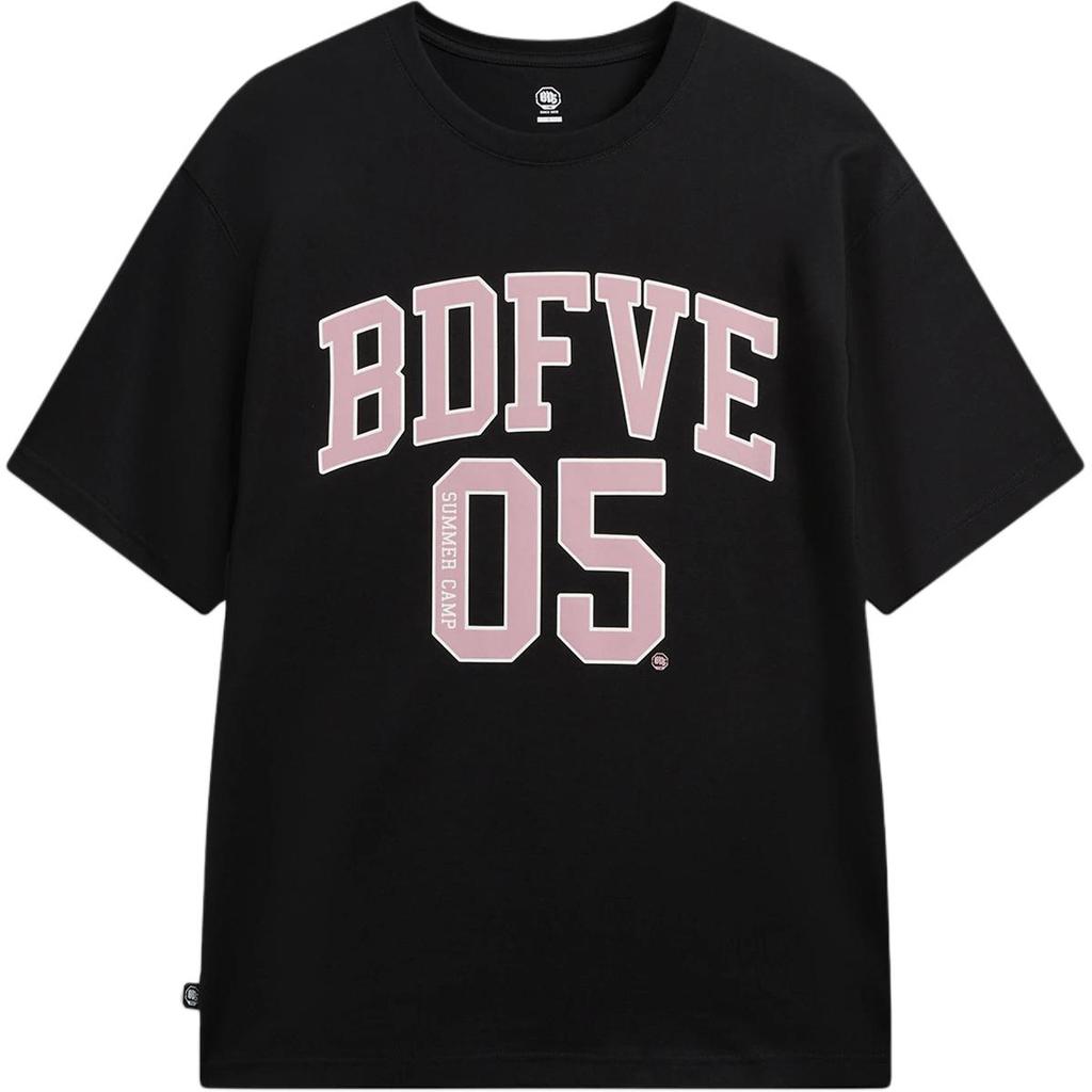 Li Ning Badfive Letter Lässiges Sport-Kurzarm-T-Shirt Herren Oberteile AHSW625-1