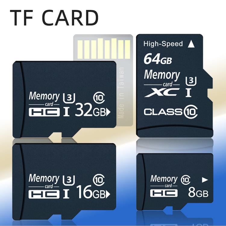 High-Speed microSD/TF Memory Card: 4GB/8GB/16GB/32GB/64GB Compatible Storage.