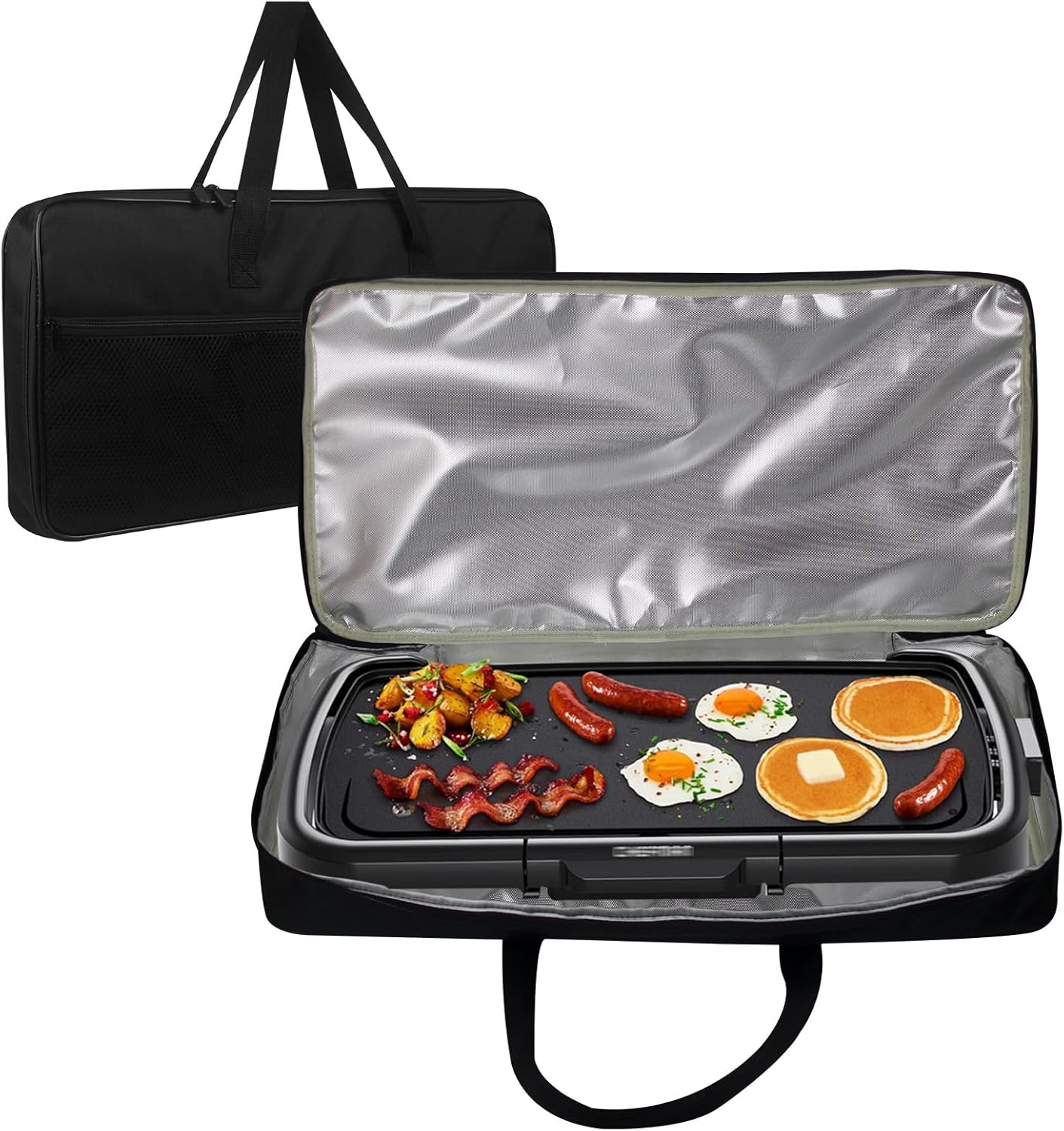 

Electric Griddle Carrying Case Heat-resistant Waterproof Oxford Storage Bag for Electric United States