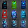 Fairy Tail Backpack Canvas School Bag With Zipper For Students Travel