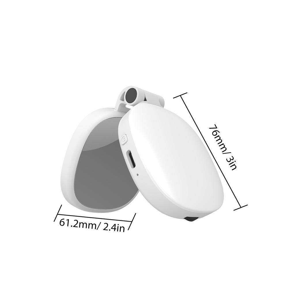 Phone Magnetic Beauty Selfie Light Live Stream Handheld Fill Light with Makeup Mirror Portable Outdoor LED Fill Light