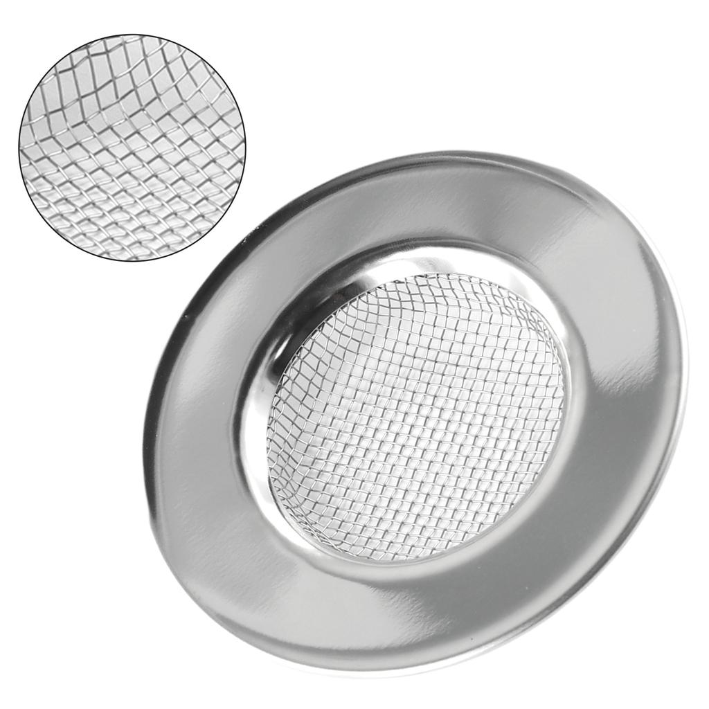Bathtub Hair Catcher Stainless Steel Stopper Shower Drain Hole Filter Kitchen Sink Strainer Prevent Blockage Home Leak Net