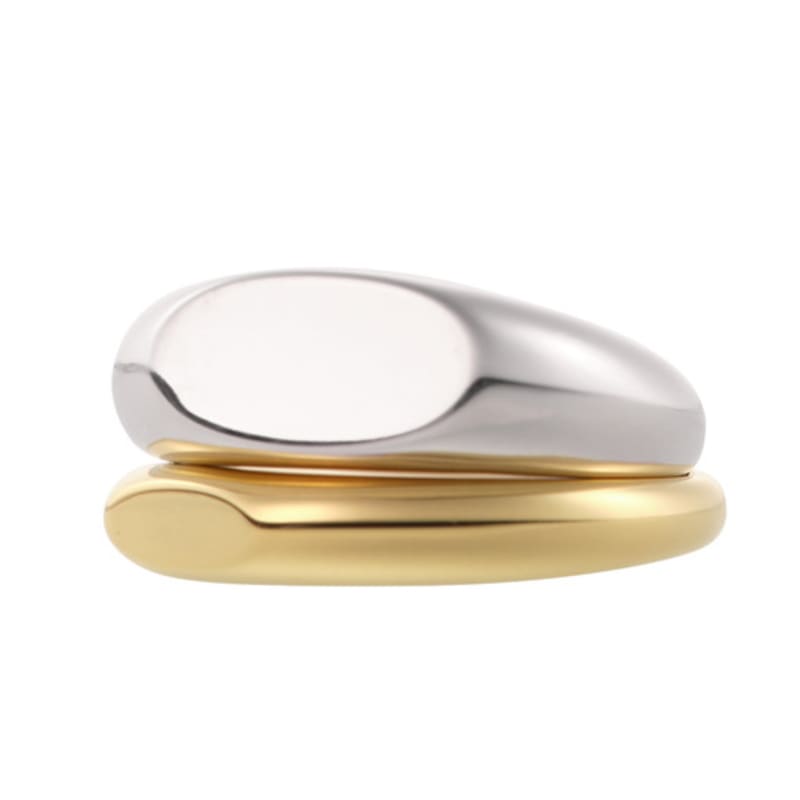 Reve [Silver 925] Flat-carving Ring