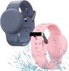 Bracelet pour traqueur GPS Bracelet d'horloge caché en silicone souple Bracelet étanche pour enfants